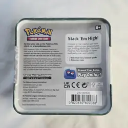 Pokemon TCG 2022 Stacking Tin - Grass Type - New Sealed - Image 2