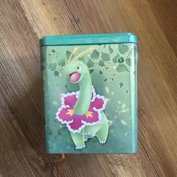 2022 Pokemon TCG Stacking Tin Factory Sealed - Grass Type - 3 Packs - Image 3