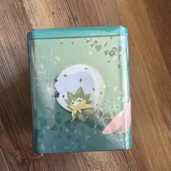 2022 Pokemon TCG Stacking Tin Factory Sealed - Grass Type - 3 Packs - Image 4