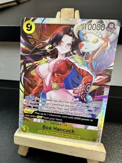 One Piece CCG The Azure Sea's Seven Boa Hancock OP14-112 SR Foil Mint - Image 2