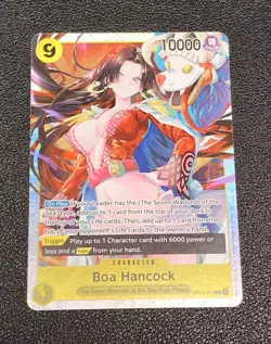 One Piece CCG The Azure Sea's Seven Boa Hancock OP14-112 SR Foil Mint - Image 1