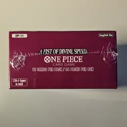Bandai One Piece A Fist of Divine Speed OP-11 Booster Box English 24 Packs - Image 3