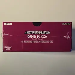 Bandai One Piece A Fist of Divine Speed OP-11 Booster Box English 24 Packs - Image 4