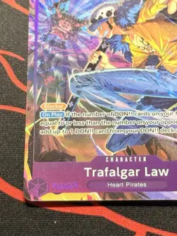 One Piece P-093 Trafalgar Law (Illustration Box Vol.6) Promo Foil ENG NM #1 - Image 5