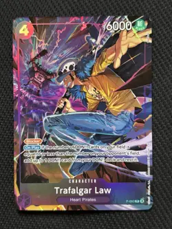 Trafalgar Law (Illustration Box Vol. 6) P-093 One Piece Promotion Foil Tcg - Image 1