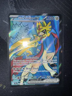 1x Hop's Zacian ex - 176/159 - Ultra Rare NM-Mint Pokemon SV09 - Journey Togethe - Image 1