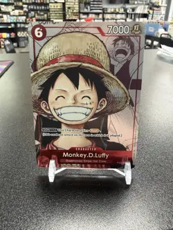 Monkey D Luffy Manga Promo P Alternate Art P-001 One Piece Card English - Image 1