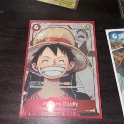 Monkey D Luffy Manga Promo P Alternate Art P-001 One Piece Card English - Image 1