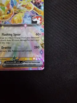 ​Jolteon ex 030/131 NEAR MINT Play Stamp PROMO Prize Pack Series Pokemon TCG - Image 3