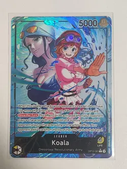 One Piece Card TCG Koala Alternate Art OP12-081 - Image 1