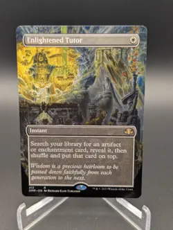 Enlightened Tutor (Borderless) Dominaria Remastered Regular - Image 1