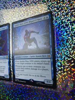 MTG SPE Mythic Regular 0008 Spider-Man 2099, Miguel O'Hara - Image 3