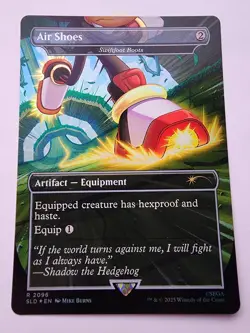 Air Shoes - Swiftfoot Boots (Rainbow Foil) Secret Lair Drop Foil - Image 1