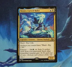 Winter Cursed Rider Aetherdrift Regular NM Magic The Gathering - Image 1