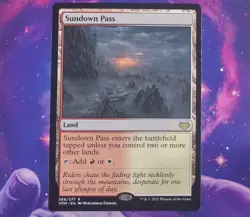 Sundown Pass Innistrad: Crimson Vow Regular NM Magic The Gathering - Image 1