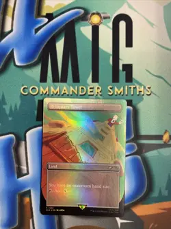 1x Reliquary Tower ✨ Borderless Rainbow 🌈 FOIL ✨ FalloutR Secret Lair MTG NM - Image 1