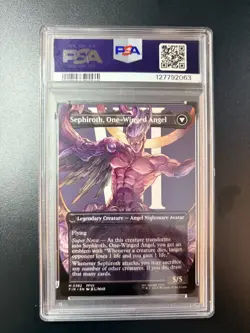 MTG Final Fantasy Sephiroth Fabled Soldier Borderless #0382 PSA 10 GEM MINT - Image 2