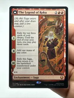 The Legend of Roku 145 NM Mythic NonFoil - MTG Avatar - Image 2