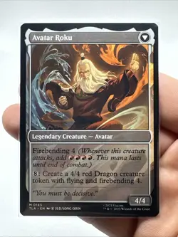 The Legend of Roku 145 NM Mythic NonFoil - MTG Avatar - Image 3