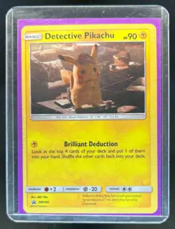 2016-19 Pokemon SM Black Star Promos Detective Pikachu #SM194 - Image 1