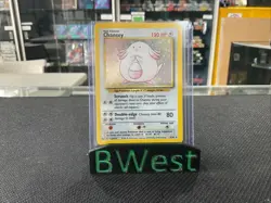 Chansey LP 003/102 Base Set Holo Vintage Pokemon Card 1999 WOTC - Image 1