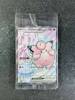 2025 Pokemon LILLIE'S CLEFAIRY EX #195 Scarlet & Violet Lillie Premium Tournmt - Image 1