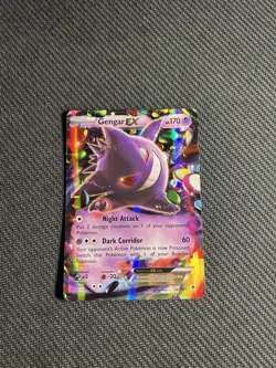 Pokemon TCG Gengar EX 34/119 XY - Phantom Forces Holo MP - Image 3