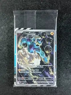 2025 Pokemon THUNDURUS #209 Scarlet & Violet Black Bolt Holo English - Image 1