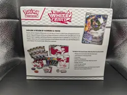 Pokemon TCG White Flare ETB Elite Trainer Box English New Factory Sealed - Image 2