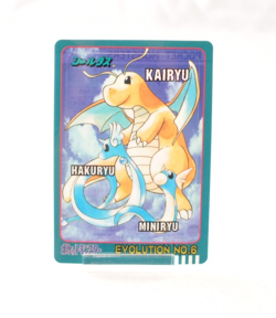 Pokemon Card Dratini Dragonair Dragonite Bandai Sealdass Evolution No6 LP - Image 1
