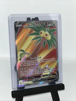 Alolan Exeggutor V Near Mint Full Art 071/078 Ultra Rare Pokemon GO Pokemon TCG - Image 1