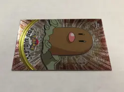 2000 Pokemon Topps Chrome DIGLETT #50 Base Foil TV Animation Series Light Play - Image 4