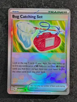 2025 Pokemon BUG CATCHING SET #102/131 Prismatic Evolutions Poke Ball Holo ENG - Image 1