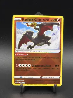 Pokemon Radiant Charizard Rare Crown Zenith 020/159 NM - Image 1