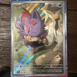 Ns Zorua SVP189 Journey Together ETB Factory SEALED Pokemon TCG Black Star Promo - Image 1