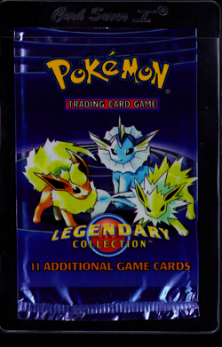 2002 Pokemon Wizards TCG - LEGENDARY COLLECTION - Empty Booster Packs - 4 Opened - Image 2