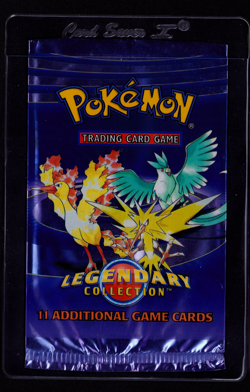 2002 Pokemon Wizards TCG - LEGENDARY COLLECTION - Empty Booster Packs - 4 Opened - Image 4
