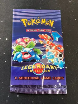 Pokemon Legendary Collection 3x Empty Booster Packs!! - Image 2
