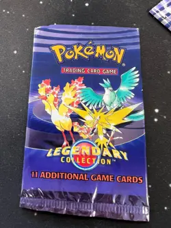 Pokemon Legendary Collection 3x Empty Booster Packs!! - Image 4