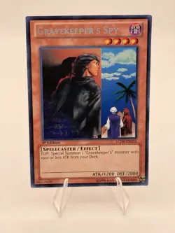 Yu-Gi-Oh! Gravekeeper's Spy LCJW-EN255 - Secret Rare 1st Edition - NM - Image 1
