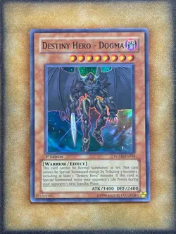 Yugioh Destiny Hero - Dogma POTD-EN014 Super Rare 1st Ed NM - Image 1