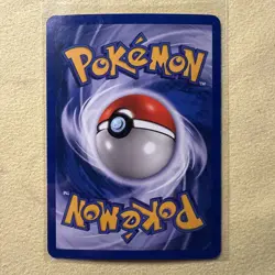 Pokemon TCG Fossil Set Muk Espanol 13/62 Holo Rare Unlimited With Half Swirl - Image 4