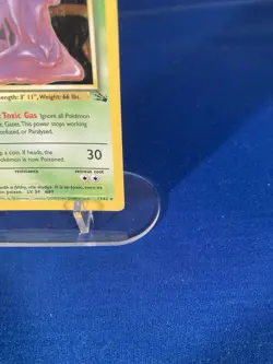 Muk 13/62 Fossil Unlimited (1999) Holo Rare - MP Pokemon TCG - Vintage WOTC - Image 2