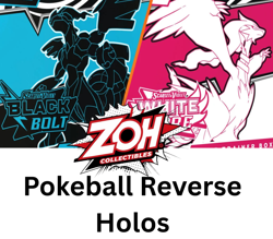 Pokemon Black Bolt & White Flare - Choose your Cards - Pokeball Reverse Holo - Image 1