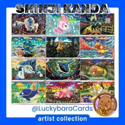 Artist Collection | Shinji Kanda Illustrator Pokemon TCG Common Uncommon Cards - Image 1