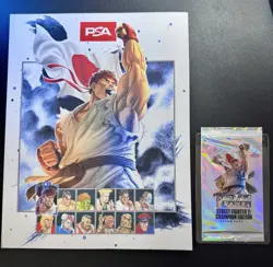 Street Fighter 2: Champion Edition #Promo Card Pack Exclusive + PSA Magazine - Image 1