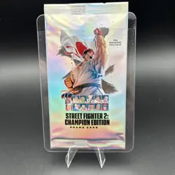 STREET FIGHTER 2 TCG CHAMPION EDITION - SEALED PROMO CARD PACK - PSA - Image 1
