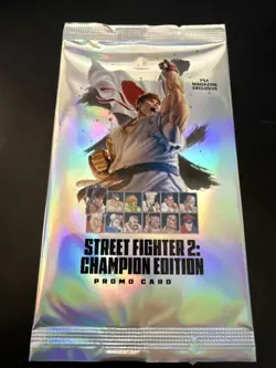 Street Fighter 2: Champion Edition Promo Card Pack PSA Magazine Exclusive Sealed - Image 1