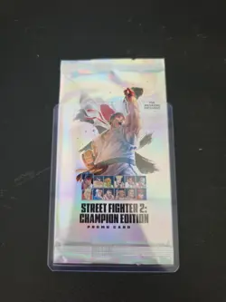 Street Fighter 2: Champion Edition Promo Card Pack PSA Magazine Exclusive Sealed - Image 1