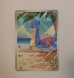 2025 Pokemon TCG Misty's Lapras 194/182 Destined Rivals Illustration Rare NM+/M - Image 1